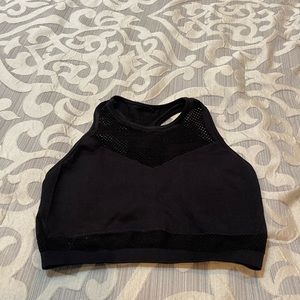 Black Fabletics Sports Bra